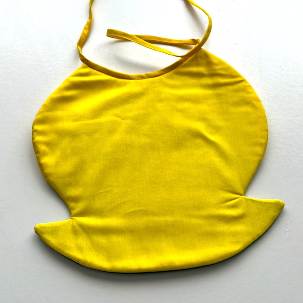 Christmas Bib for Kids Handmade 100% Cotton - Picture 3 of 5